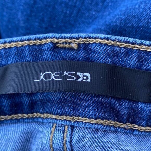 Joe's Jeans  Women Dark Wash Denim Mid Rise Whiskering Fading Petite Bootcut W32 - Picture 8 of 9